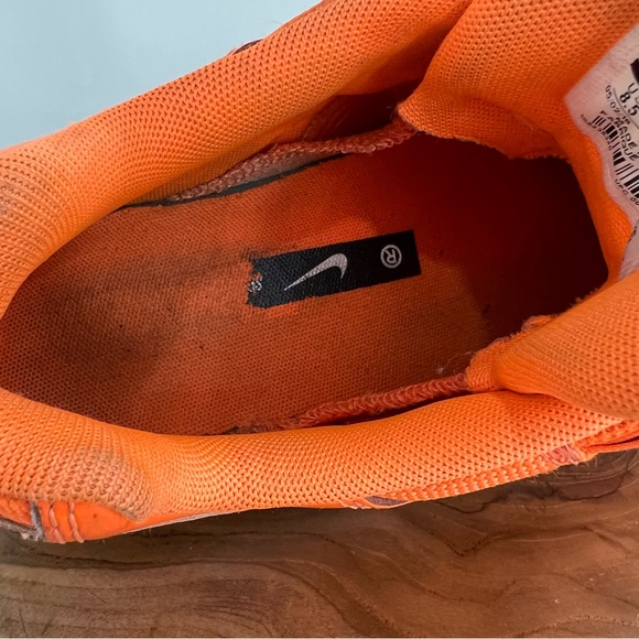 Nike Air Max 95 PRM Premium Total Orange Black White 538416-801 Mens Size 8.5 - Picture 11 of 12